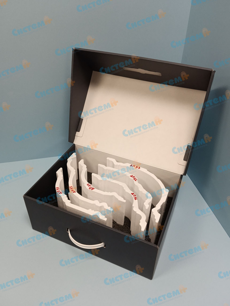 презентационные кейсы для образцов продукции