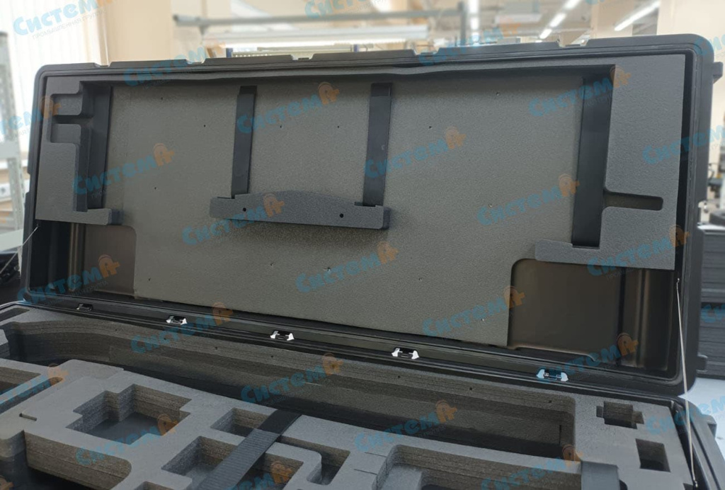 Ложемент в чемодан для транспортировки и хранения