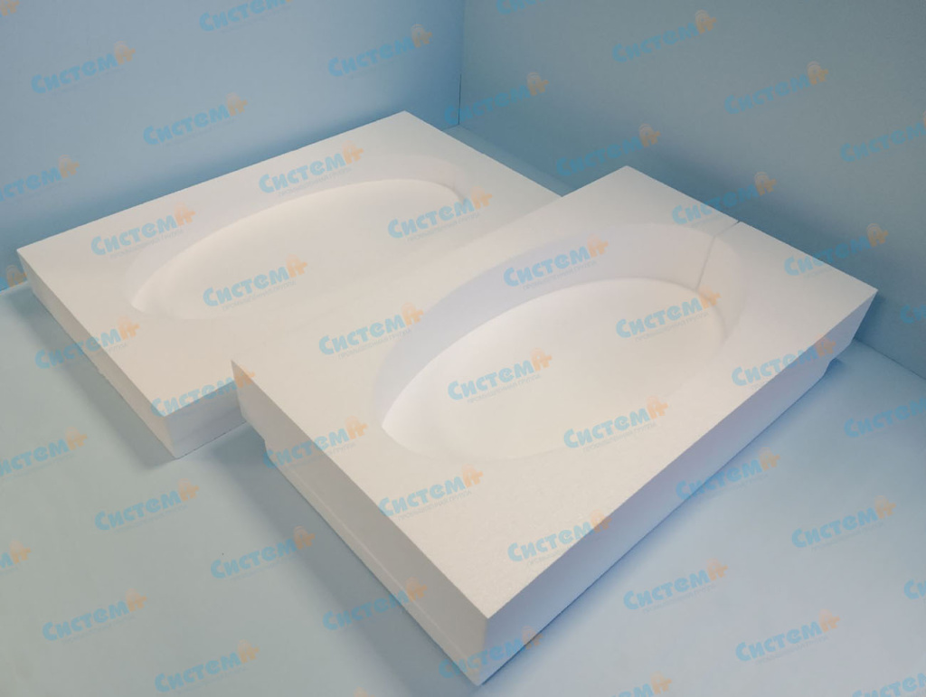 Ложемент для упаковки раковины премиум класса Ложемент для упаковки раковины премиум класса