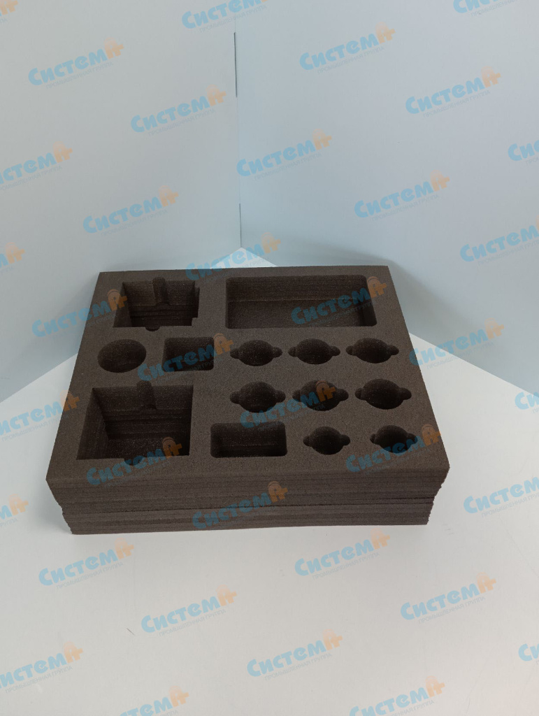 Ложемент для комплектующих микроскопа