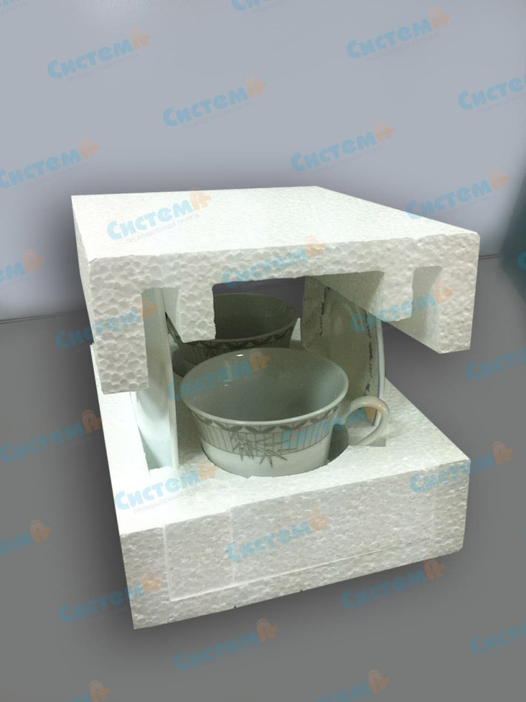 Пенопластовая упаковка для фарфора Пенопластовая упаковка для фарфора