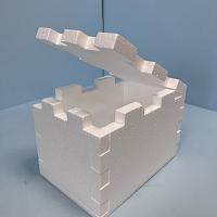 Пенопластовая коробка для бережной транспортировки