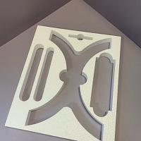 Ложемент из пенопласта для прибора машиностроения