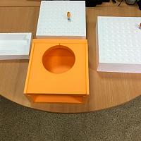 Вкладыши из пенопласта для ампул