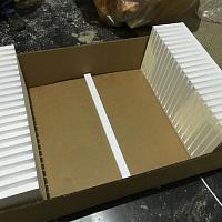 Производство картонной упаковки с вставкой из пенопласта