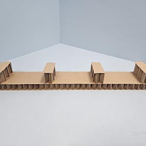 Защитная упаковка из сотового картона