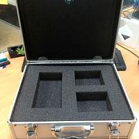 Кейс с ложементом из поролона Кейс с ложементом из поролона