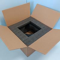 Комбинированная упаковка с ложементом из НПЭ для прибора