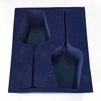 Флокированная упаковка для бокалов