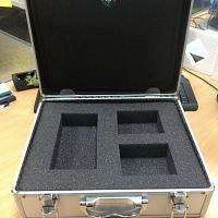 Кейс с ложементом из поролона