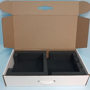 Защитные вкладыши из ППЭ в картонную коробку