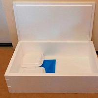 Тара из пенополистирола для доставки обедов