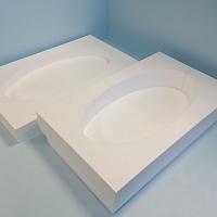 Ложемент для упаковки раковин Ложемент для упаковки раковин