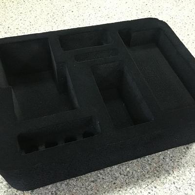 Флокирование ложемента для контрольно измерительных приборов