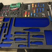 Ложемент для хранения инструментов