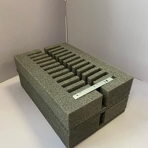 Упаковка из вспененного пенополиэтилена для дисков Упаковка из вспененного пенополиэтилена для дисков